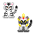 White Blaze and Black Blaze